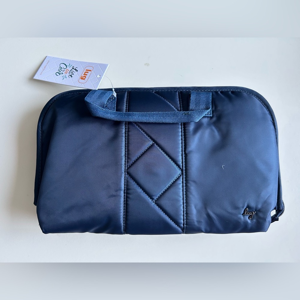 LUG FLASH SE COSMETIC CASE INDIGO NWT